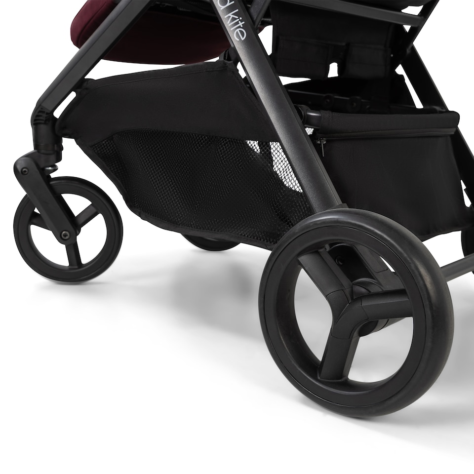 image 1 of Red Kite Push Me Astro Stroller with Auto Compact Fold - Mulberry