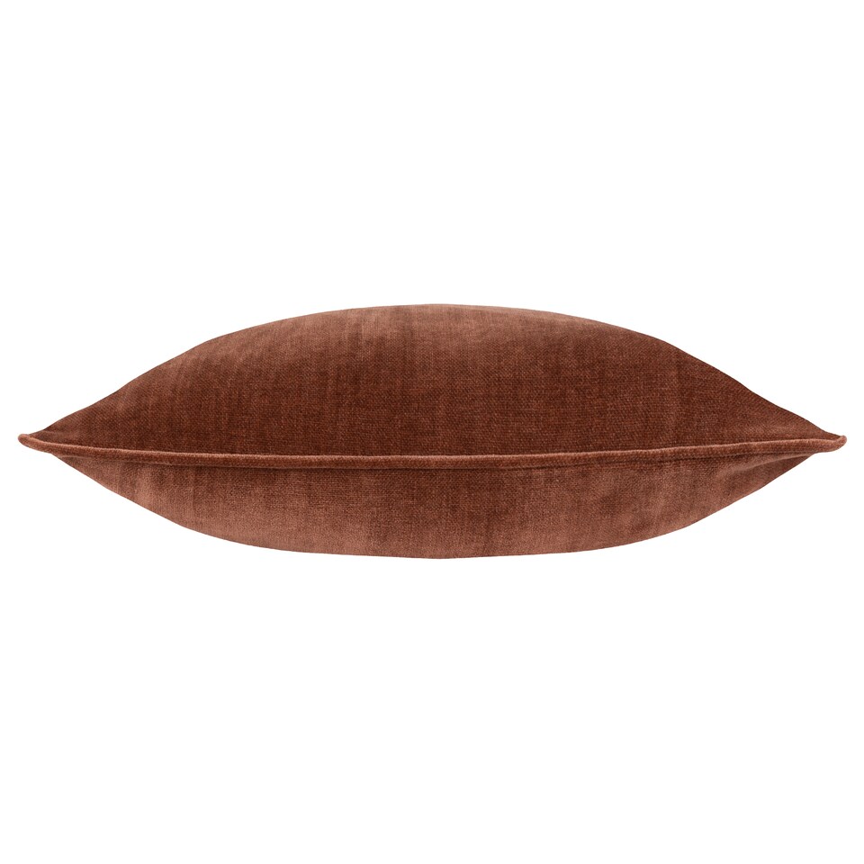 image 1 of Yard Heavy Chenille Piped Cushion | Brown | Nutmeg | 50 x 50cm | 1
