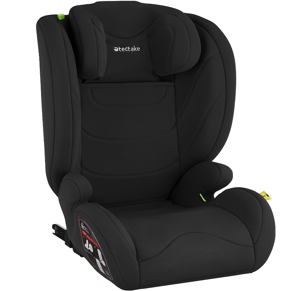 image 1 of Car Seat Levi - ECE R129-03, i-Size and ISOFIX approved, washable cover | Black | black | 45 x 48 x 81 cm | 1