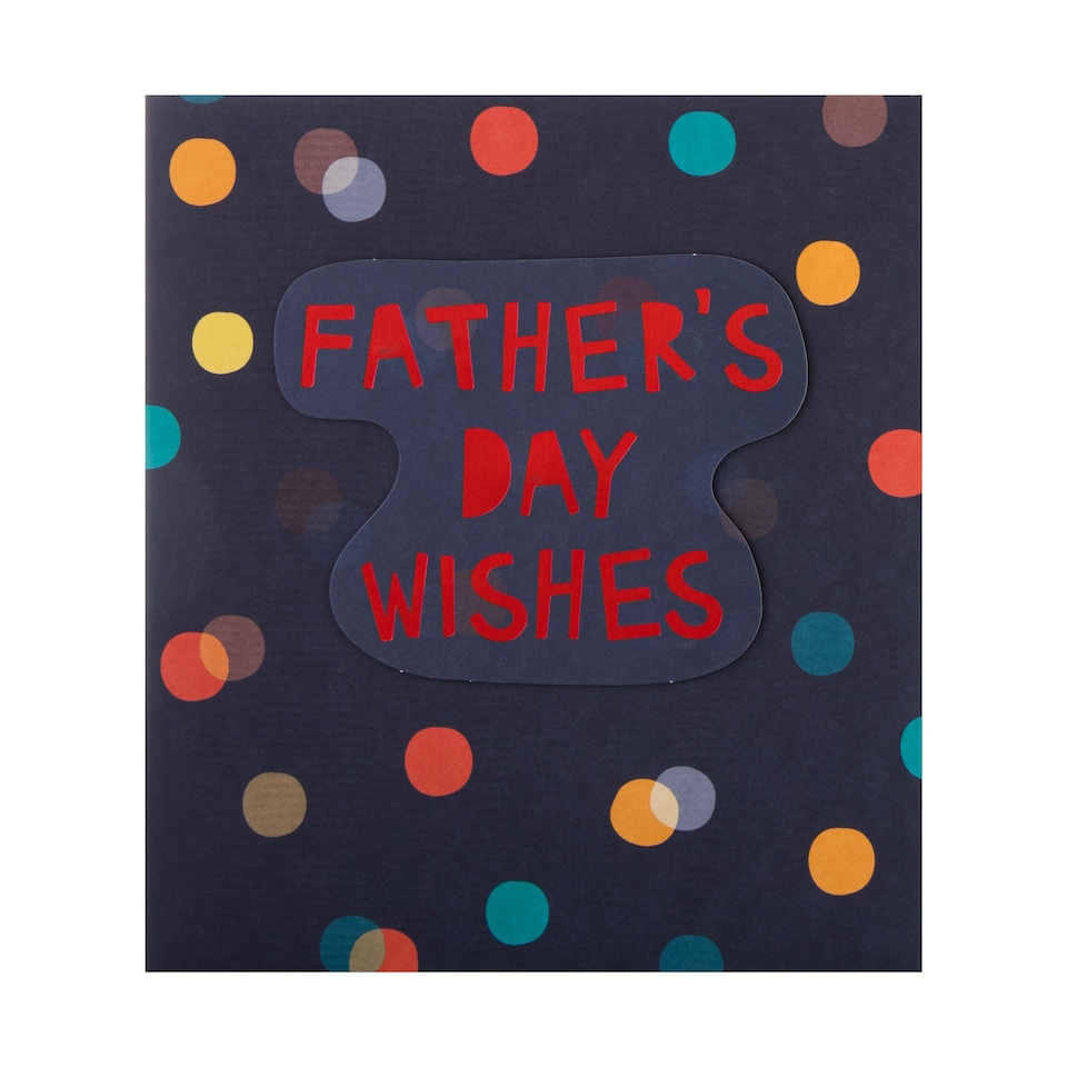 image 1 of Hallmark Father's Day Card - Contemporary Text Based Design