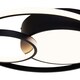image 6 of Adara Matt Black LED Flush Ceiling Light