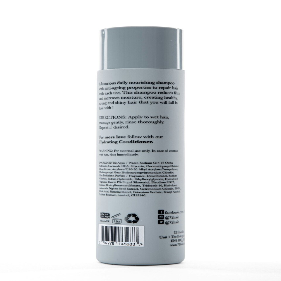 image 1 of 72 Hair Nourishing Shampoo For Natural Or Colour Treated Hair 250ml