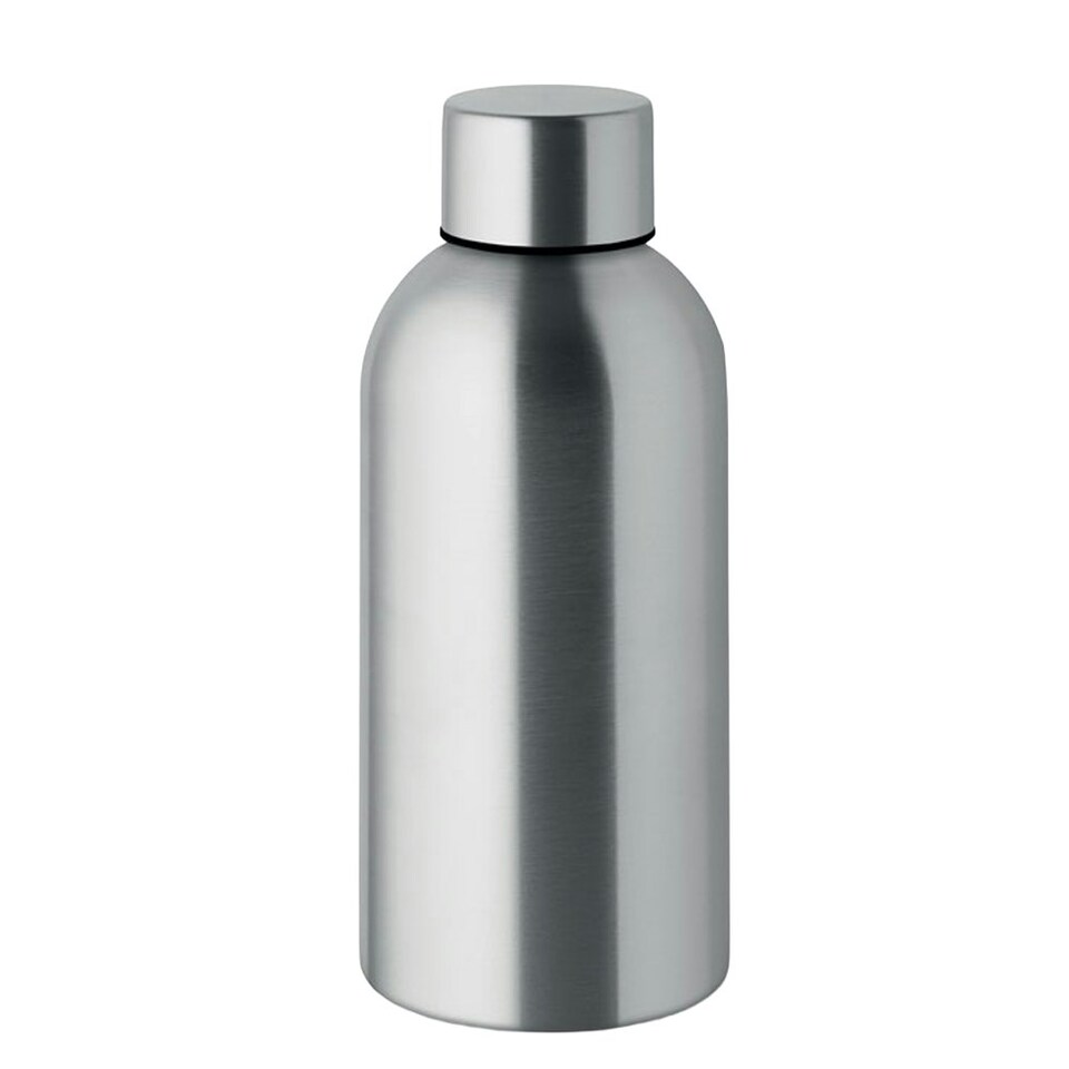 image 1 of MidOcean Athena Mid Single Wall 500ml Water Bottle - Matt Silver - One Size Multi | One Size