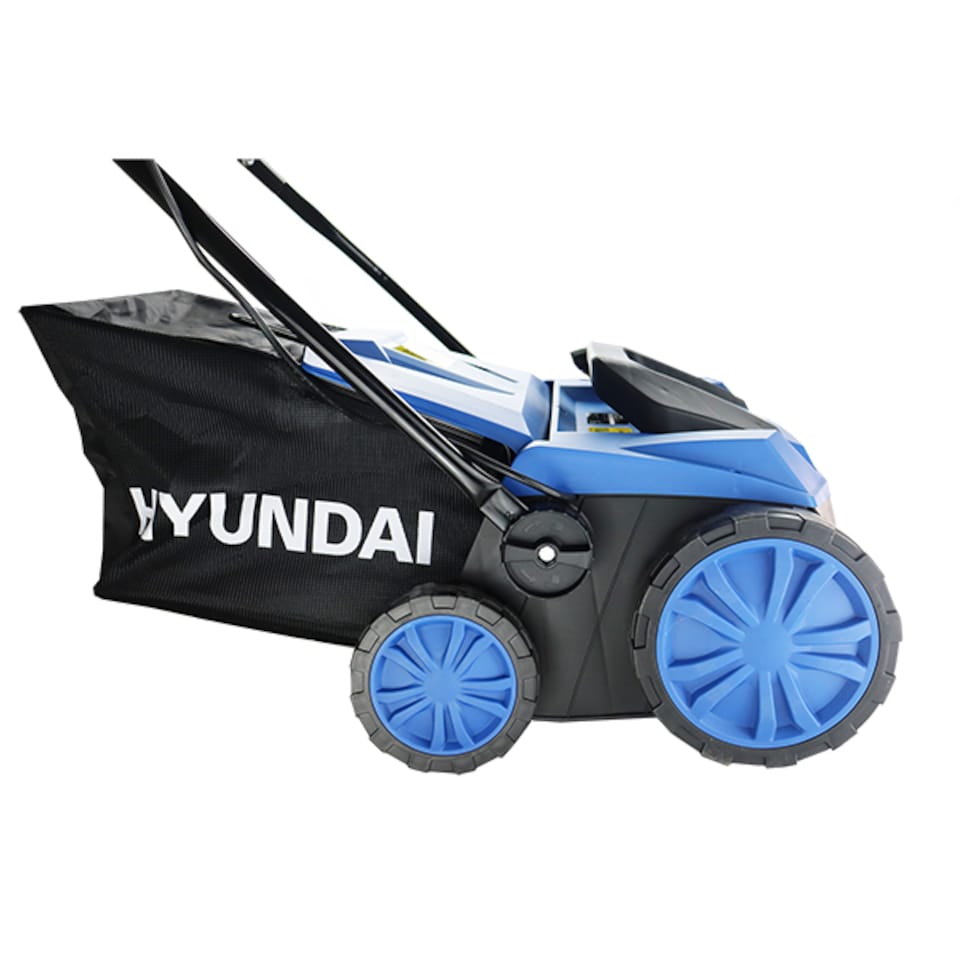image 1 of Hyundai 1600W 15'' 38cm Artificial Grass Astro Turf Sweeper Multi-use Brush 45L Collection Bag HYSW1600E