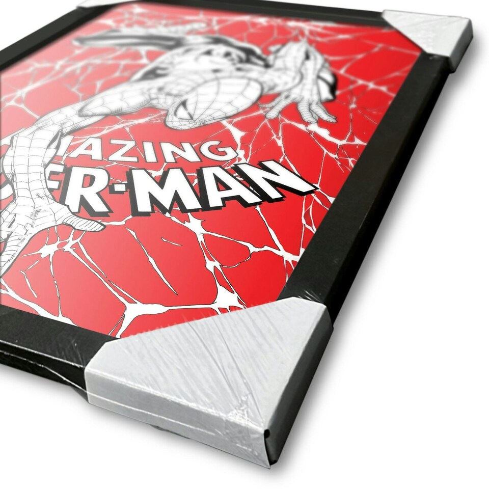 image 1 of Spider-Man (Spider's Web) Framed 30x40cm Print