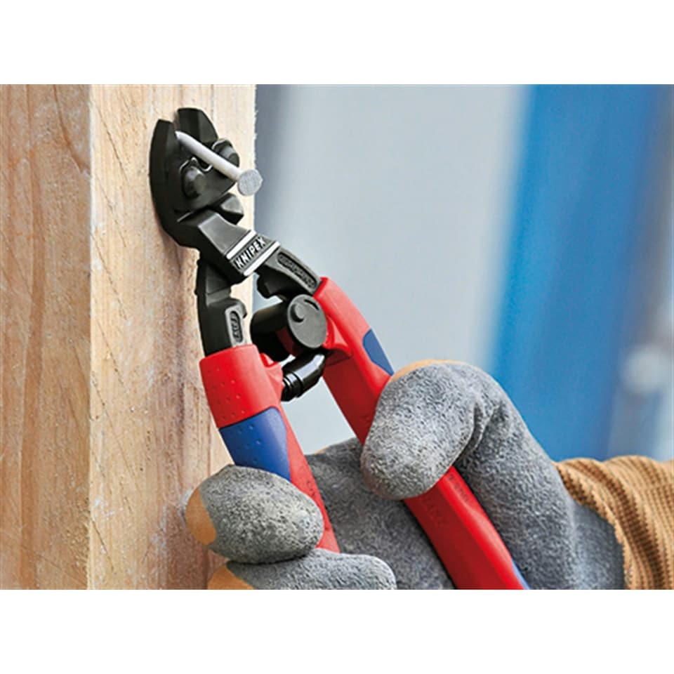 image 1 of Knipex Cobolt Compact Bolt Cutters 20 Head Multi-component Grip 200mm - Multi Colour - One Size