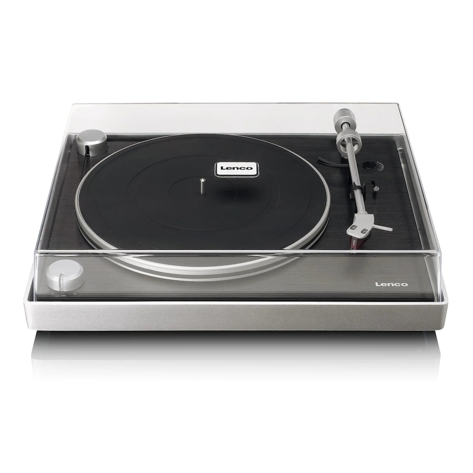 image 1 of Lenco L-455BK Audiophile turntable with Ortofon 2M RED cartridge
