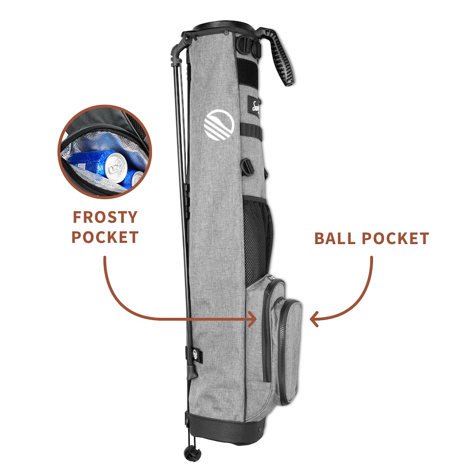 image 1 of Loma XL Golf Bag - Heather Grey