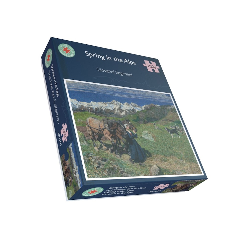 Spring in the Alps 1000 Piece Jigsaw Puzzle
