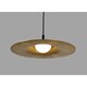image 2 of Cosmos LED 1 Light Dome Ceiling Pendant Brass