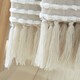 image 3 of Catherine Lansfield Stab Stitch Blanket Throw | Cream | Natural | One Size
