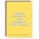 image 1 of My Dearest Dunderhead Fun Joke Humour Funny Birthday Card