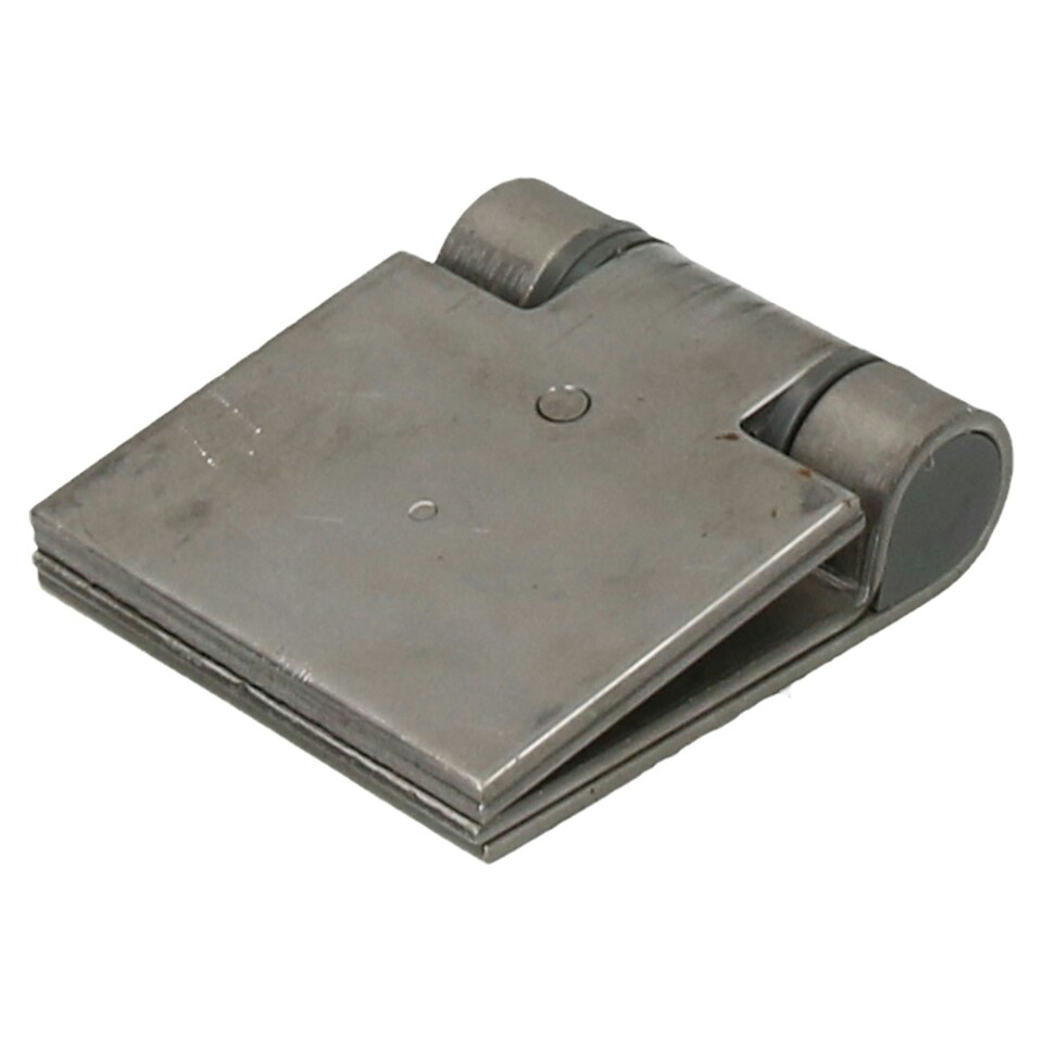 image 1 of Large Steel Butt Hinge Extra Heavy Duty Industrial Quality 76x157mm Silver