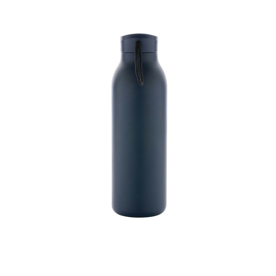 image 1 of Avira Avior Recycled Stainless Steel 500ml Water Bottle - Navy - One Size Blue | One Size