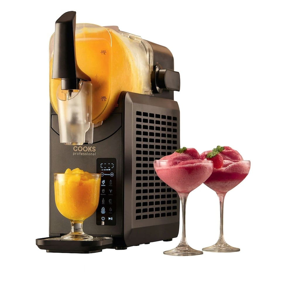 image 1 of Cooks Professional Slushy Maker - 2.5L Slushie Machine with 5 Presets for Slush, Milkshake, Frappe, Frozen Drinks or Cocktails