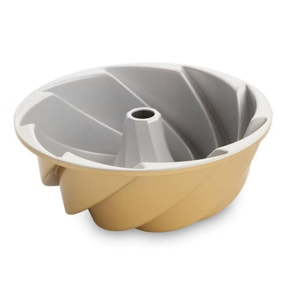 image 1 of Nordic Ware Heritage Bundt Pan Gold