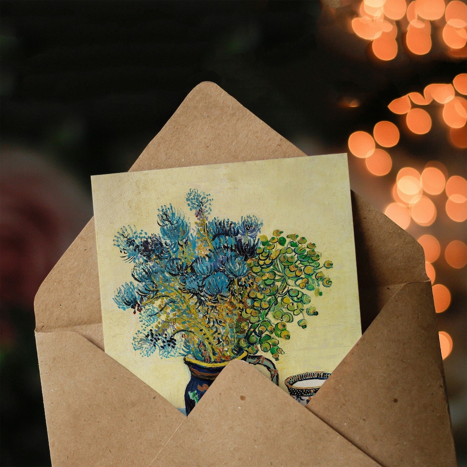 image 1 of Vincent van Gogh Art Card Still Life Nature Morte