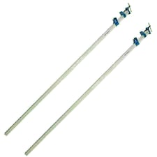 72" 1800mm Aluminium Sash Clamp Grip Bench Work Holder vice Slide Clamp 2pk