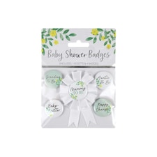 Pack of 6 Pack of 5 Baby Shower Badges