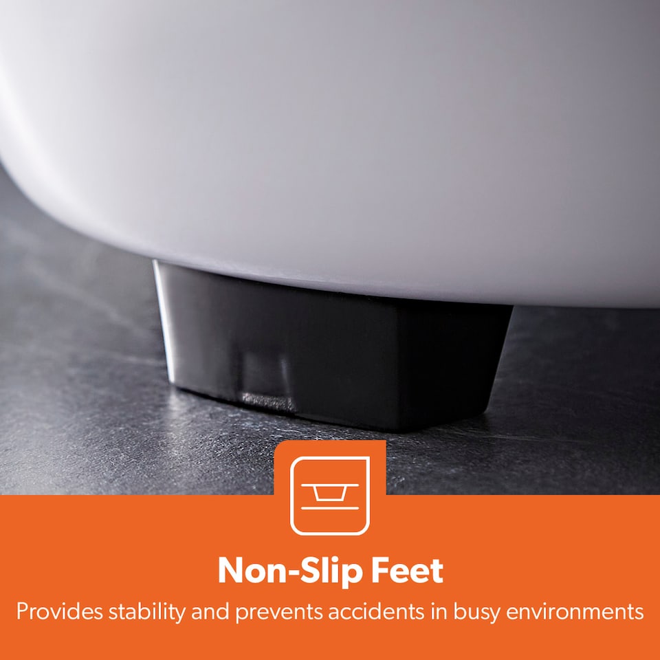 image 1 of GEEPAS 4.2L Commercial Rice Cooker Aluminium Pot 1600W White