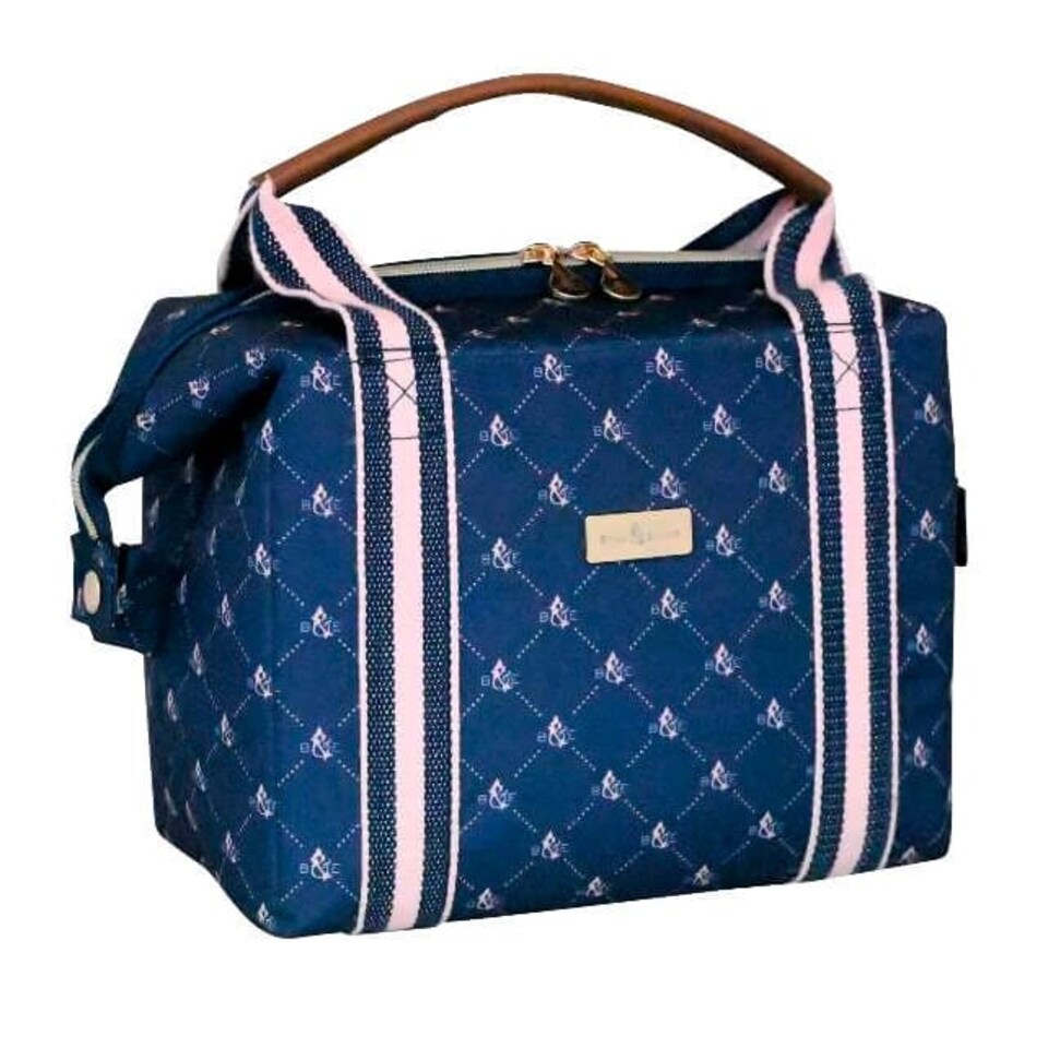 image 1 of Beau & Elliot Monogram Midnight Convertible Lunch Bag