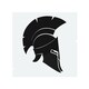 image 1 of Roman Helmet Splash Back | White
