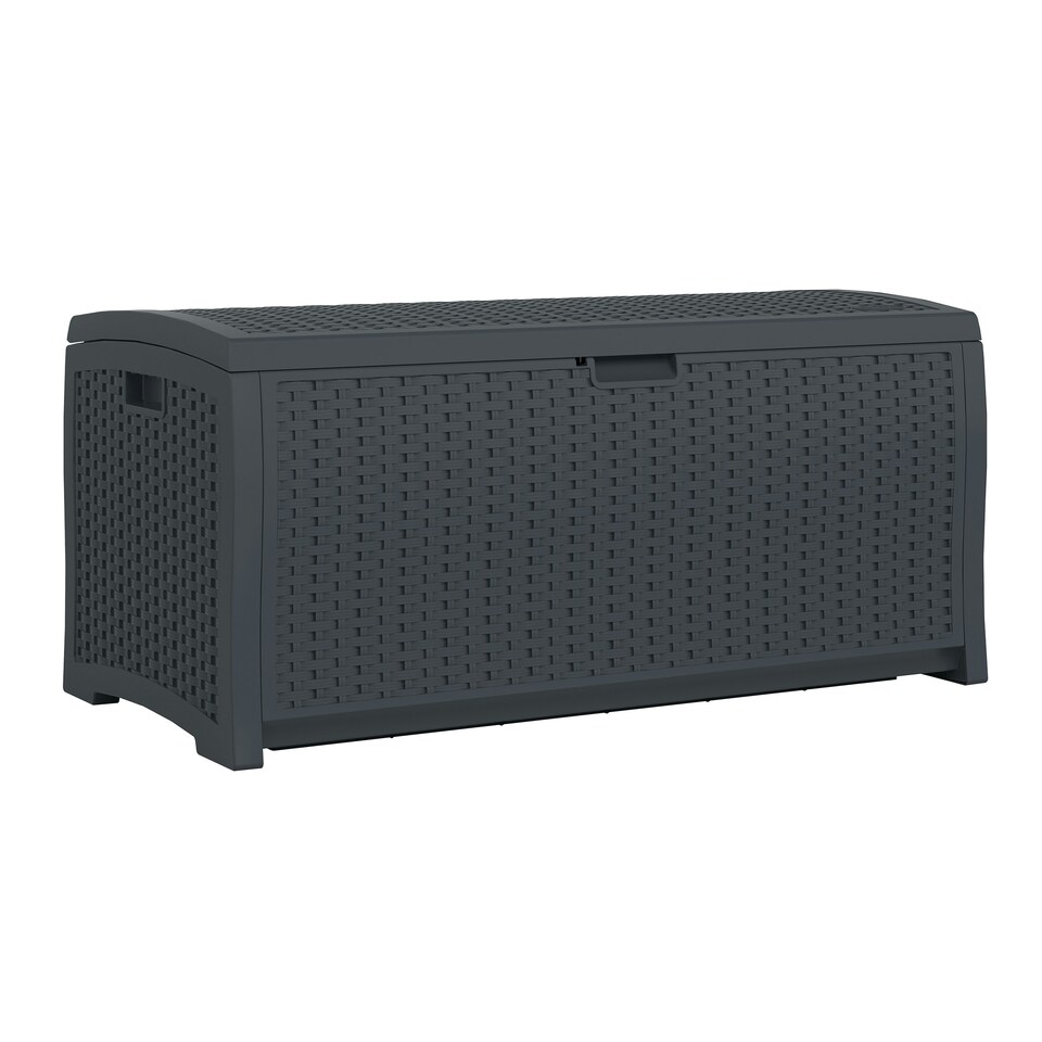 image 1 of Suncast Missouri 276L Storage Box - Cyberspace Grey Grey