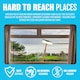 image 3 of 3.5m Telescopic Extending Window Cleaner Kit Glass Clean Multi Use