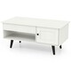 image 3 of COSTWAY Lift Top Coffee Table w/Hidden Compartment White White