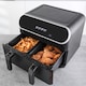 image 5 of Statesman SKAF08017BK Digital Dual Zone Air Fryer, 8 Litre, Black
