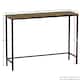 image 3 of Vida Designs Brooklyn Console Table Hallway Shelf, Dark Wood