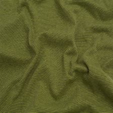 Minerva Core Range Green Tubular Ribbing Stretch Knit Fabric for Dressmaking, 70cm / 27" Wide - per metre