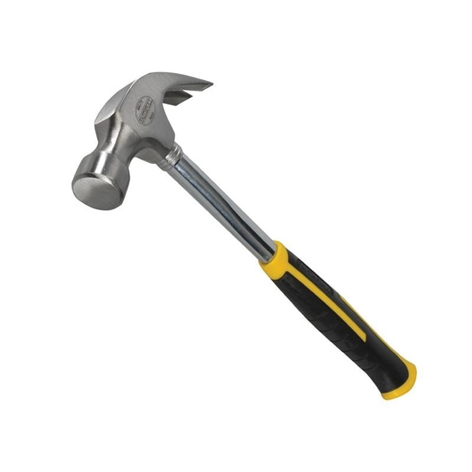 Faithfull Claw Hammer, Steel Shaft - Multi Colour - 567g (20oz)
