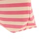 image 4 of Nicola Spring Large Striped Canvas Tote Beach Bag - 55cm x 36cm - Bubblegum | Pink | Bubblegum