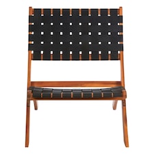 Interiors by Premier Emilo Woven Chair, Long Lasting Wood Woven Chair, Easy Cleaning Woven chair