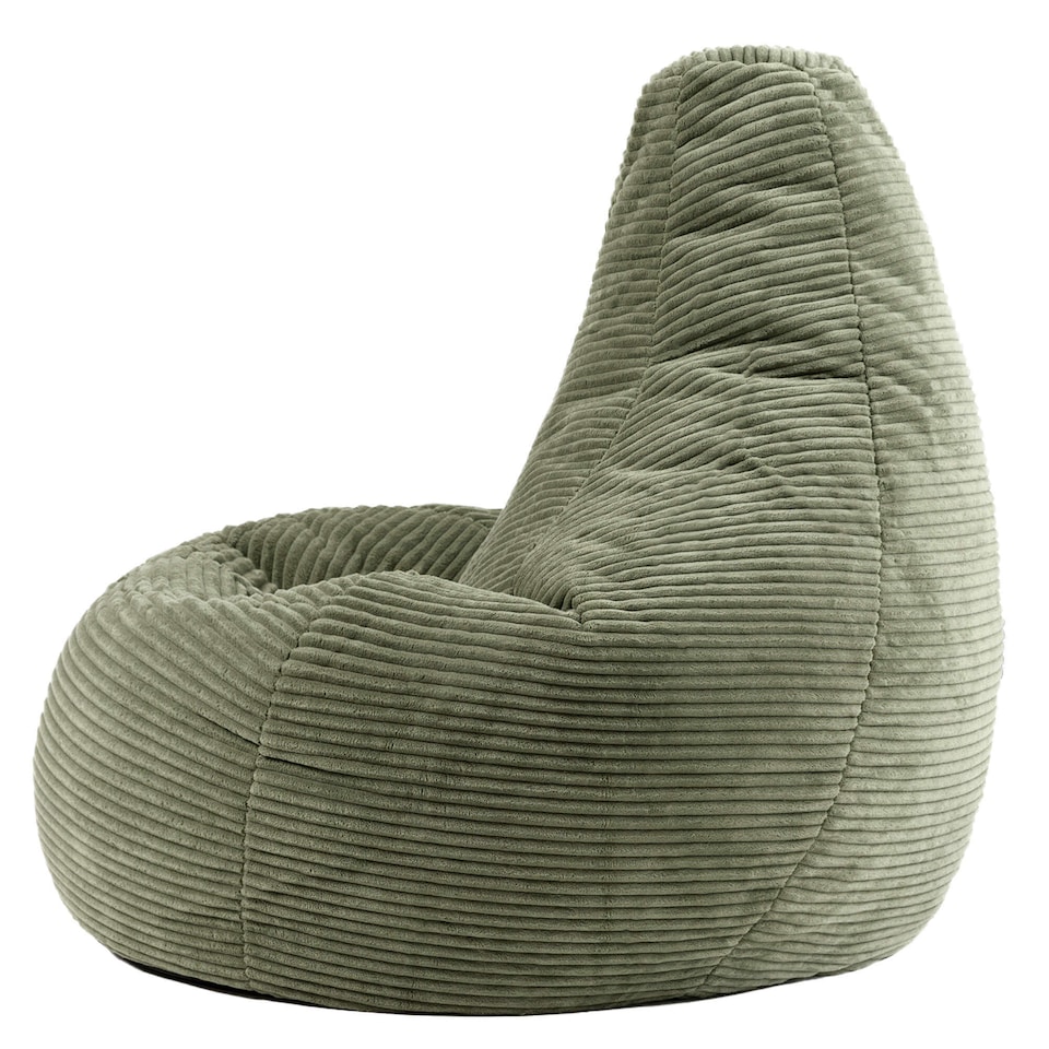 image 1 of Dalton Medium Beanbag Corduroy Sage Green | Green | Green | 1
