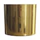 image 5 of Artificial 130cm Onion Grass Plant with Gold Metal Planter
