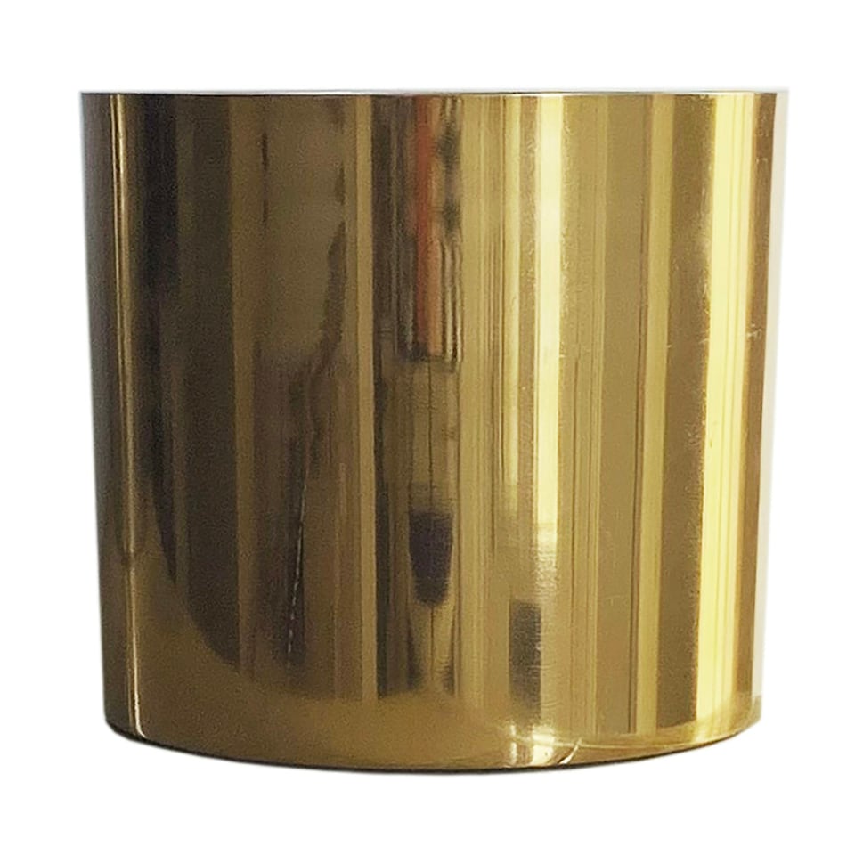 image 1 of Artificial 130cm Onion Grass Plant with Gold Metal Planter