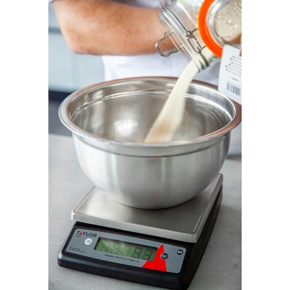 image 1 of Taylor Kitchen Scale Stainless Steel 10kg