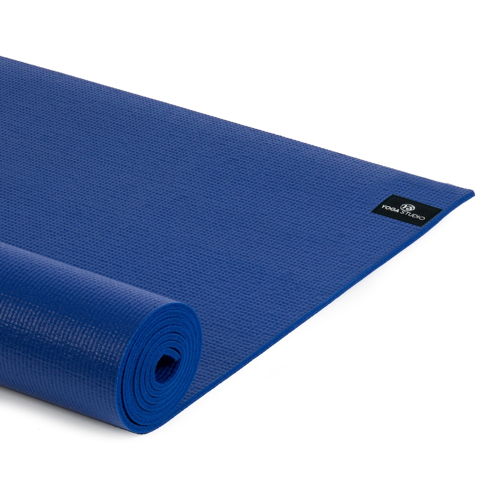 image 1 of Yoga Studio Sticky Yoga Mat 6mm - Blue | Blue | Blue | 183cm x 61cm x 6mm