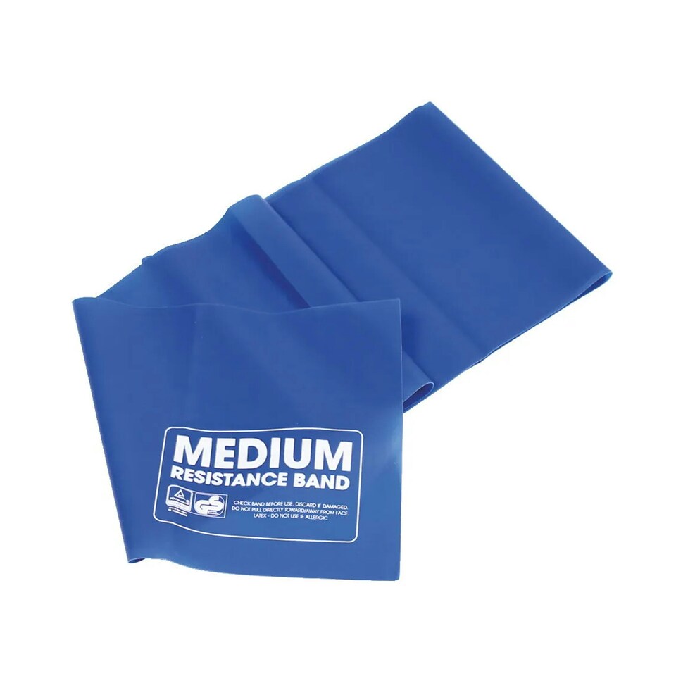 image 1 of Fitness Mad Resistance Band - Blue - Medium (UTMQ104)