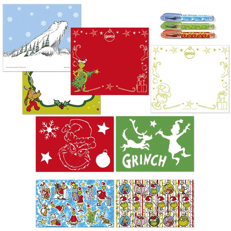 image 1 of Totum The Grinch Designer Activity Book