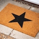 image 7 of Nicola Spring Coir Door Mat - 60 x 40cm - Black Star