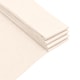 image 1 of Pack of 5 Ivory Crepe Paper Sheets 50cm x 2m 17GSM 35% Stretch Craft Paper