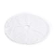 image 3 of Living and Home Snow White Plush Christmas Tree Skirt for Holiday Decoration-122 cm