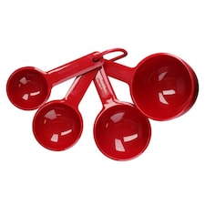KitchenAid 4-Piece Measuring Cup Set Empire Red