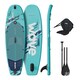 image 1 of Wave Surf Kids 3.0 2-in-1 Inflatable Paddle Board & Kayak (SUP), 8'6", Ice Blue