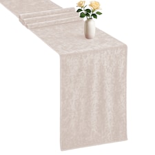 Crushed Velvet Table Runner, Glitz Table Runners - 33 x 274cm