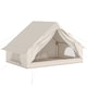 image 1 of Outsunny Inflatable Tent Waterproof for 2-4 Person | Cream | Beige | 300 x 210 x 190 cm