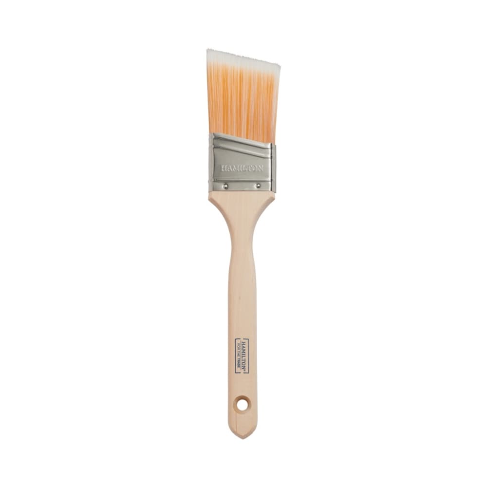 Hamilton For The Trade Angled Paint Brush Orange Orange 1